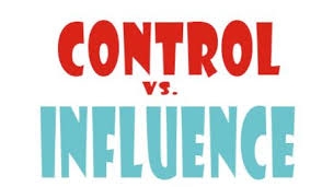 Control vs influence